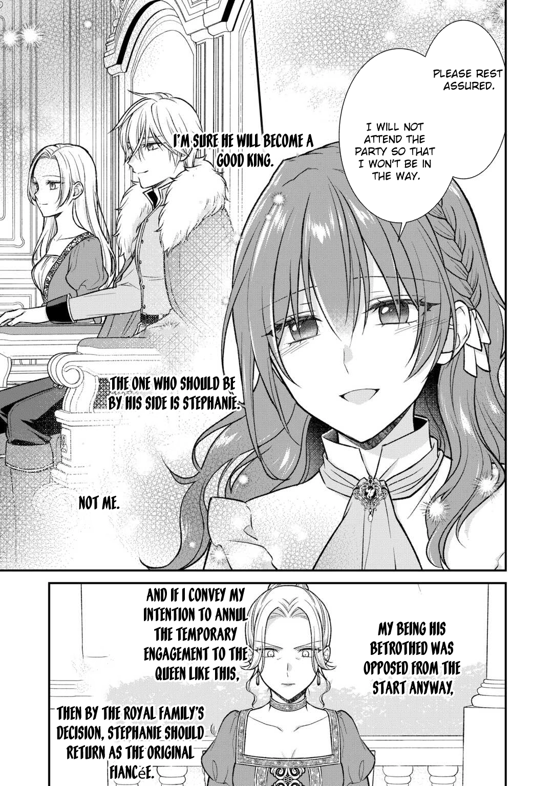 Reincarnated as the Prince’s Fiancée?! And Now Queen Training Begins! Chapter 13 Page 9